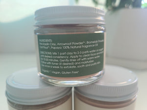 Exfoliating Pink Kaolin Clay Mask