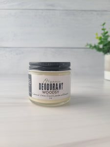 Woodsy Deodorant (Baking Soda-Free)