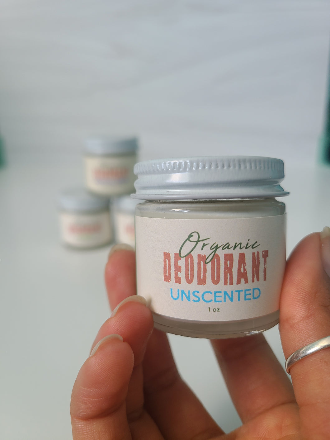 Deodorant Unscented baking soda-free