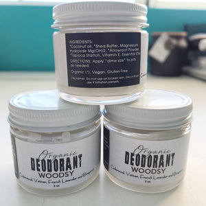 Woodsy Deodorant (Baking Soda-Free)