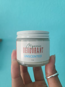 Deodorant Unscented baking soda-free